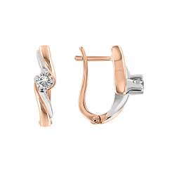 Серьги с бриллиантами 