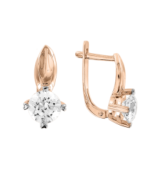 Ohrhänger mit Zirkonia Swarovski 