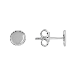 Ohrstecker Silber glanzpoliert 