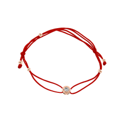 Bracelet with zirconia 