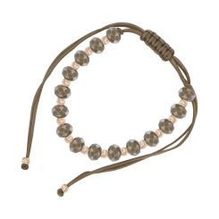 Armband mit Rotgold Kugeln 