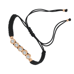 Bracelet with zirconia 
