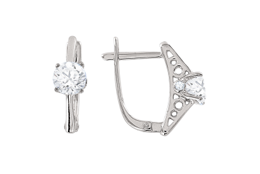 Ohrhänger mit Zirkonia Swarovski 