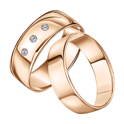 Wedding rings with diamonds with diamonds