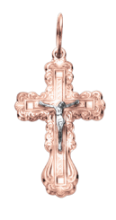 Anhänger–Kreuz mit Gravur 
