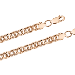 Chain and bracelet 60 cm approx. 36,8 gr.