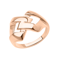 Gilded women's ring 