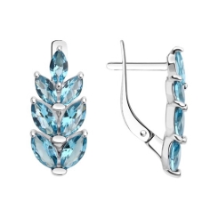Earrings with sitalls 