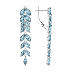 Earrings with sitalls 