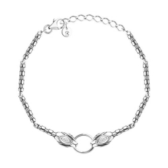 Bracelet with zirconia 