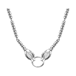 Necklace with zirconia 
