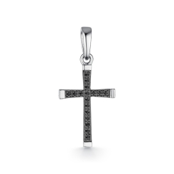 Anhänger – Kreuz mit Brillanten 
