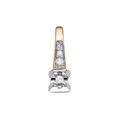 Pendant with diamonds 