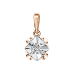 Pendant with diamonds 