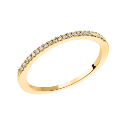 Damenring mit Brillanten 