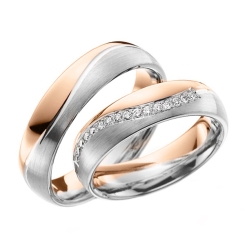 Trauringe mit Brillanten 