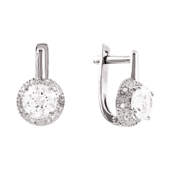 Ohrhänger mit Zirkonia Swarovski 