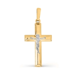 Anhänger - Kreuz mit Gravur 