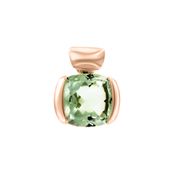 Anhänger mit grünem Amethyst 
