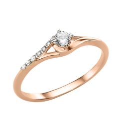 Damenring mit Zirkonia 