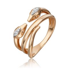 Кольцо с бриллиантами 