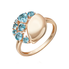 Damenring mit Topasen 