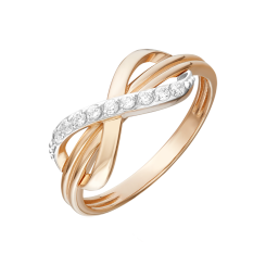 Damenring mit Zirkonia 