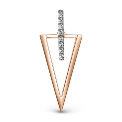 Pendant with zirconia 