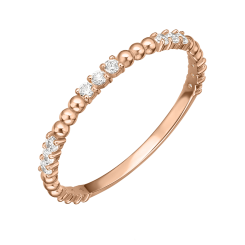 Damenring mit Zirkonia 