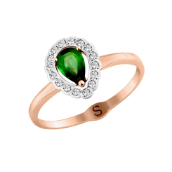 Damenring mit Zirkonia 