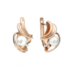 Ohrhänger mit Perle 