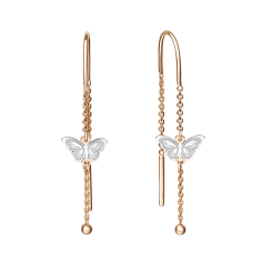 Ohrhänger als Durchzieher 