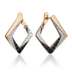 Ohrhänger mit Zirkonia 