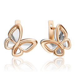 Серьги "Бабочки" 