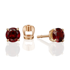 Ohrstecker mit Granat 