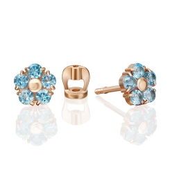 Ohrstecker mit Topas 