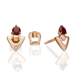 Ohrstecker mit Granaten 