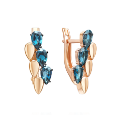 Ohrhänger mit Topas 