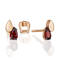 Ohrstecker mit Granat 