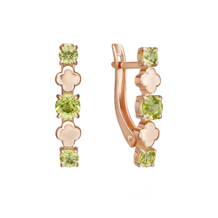 Ohrhänger mit Chrysolith 