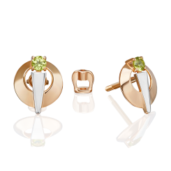 Ohrstecker mit Chrysolith 