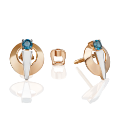 Ohrstecker mit Topas 