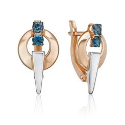 Ohrhänger mit Topasen 