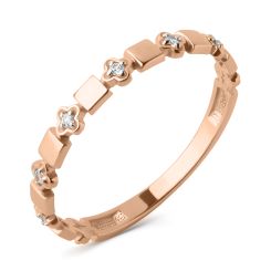 Damenring mit Zirkonia 