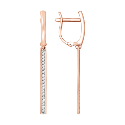 Ohrhänger mit Zirkonia 