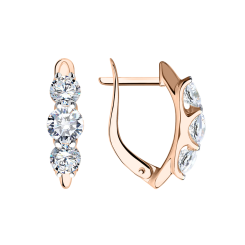 Ohrhänger mit Zirkonia 