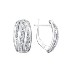 Ohrhänger mit Zirkonia 