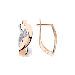 Ohrhänger mit Zirkonia 