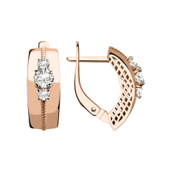 Ohrringe mit Zirkonia 