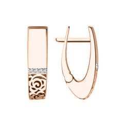 Ohrhänger mit Zirkonia 